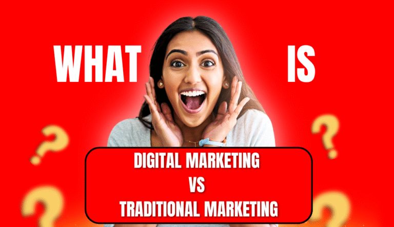 Digital Marketing vs Traditional Marketing